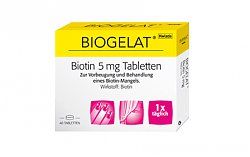 Biogelat Biotin Tabletten 5mg